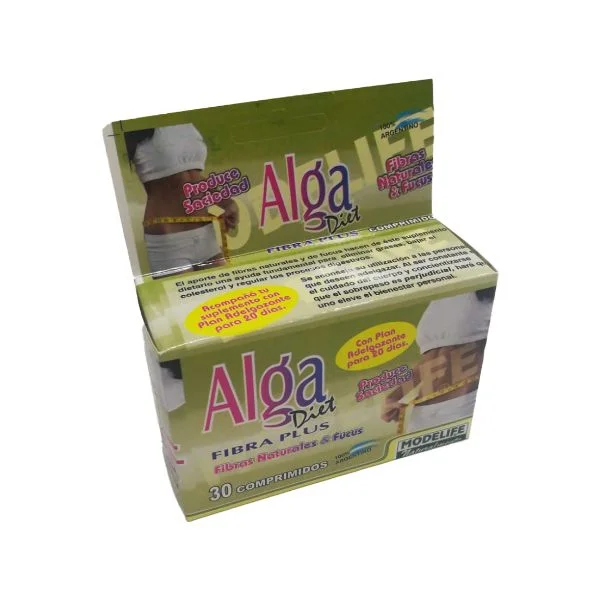 Alga diet Fibra Plus x 30 comp