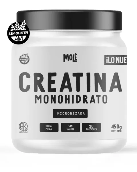 Creatina Monohidrato Sin Gluten