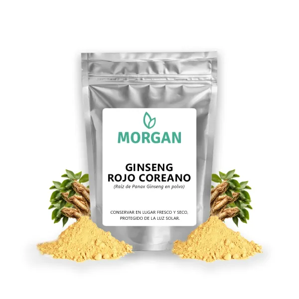 Ginseng Rojo Coreano En Polvo 100%
