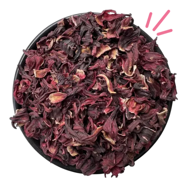 Hibiscus Para Te Infusiones Flor Entera Deshidratada