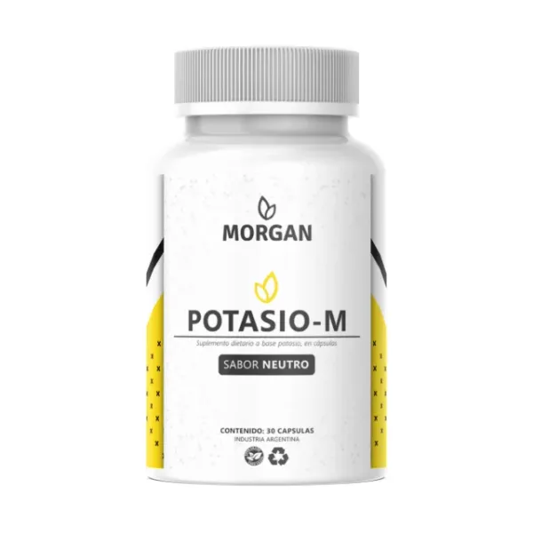 Suplemento Potasio - M | 30 y 60 CAPS | 800 mg