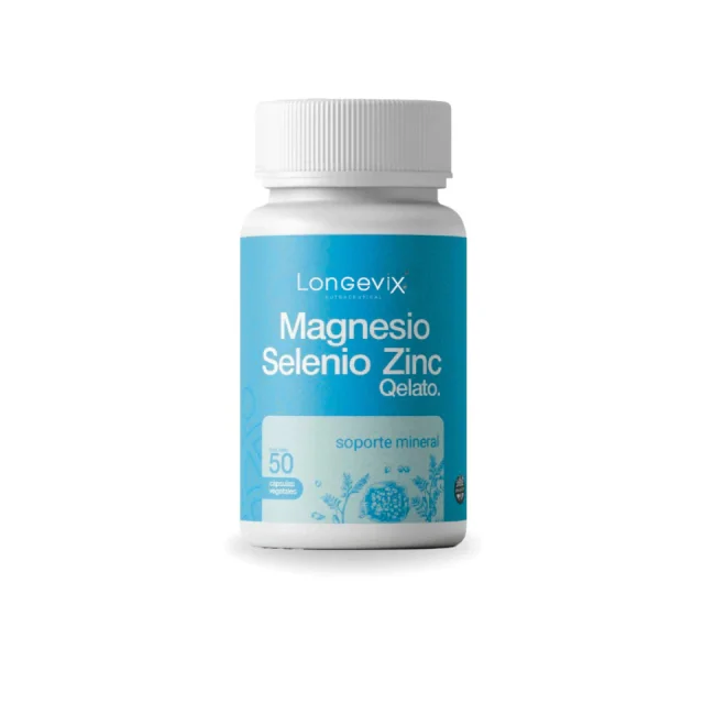 MZS (magnesio + zinc + selenio) 1640 mg quelatos