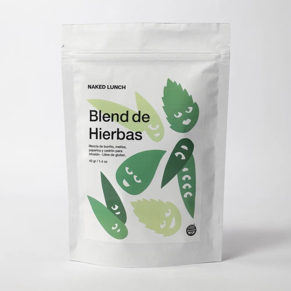 Blend de hierbas: cedrón, peperina, melisa & burrito