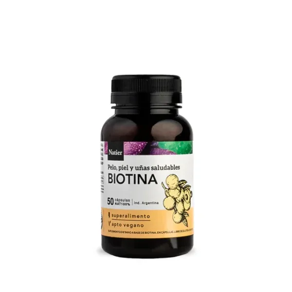 Biotina Cabello, Piel y Uñas