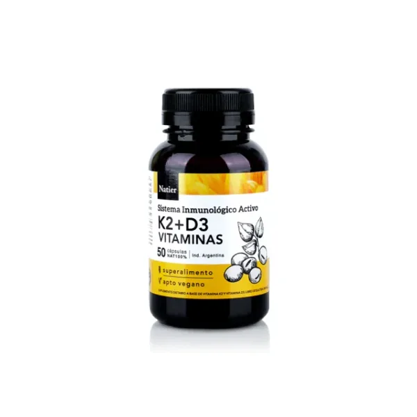 Vitamina K2 + D3 Huesos y Dientes