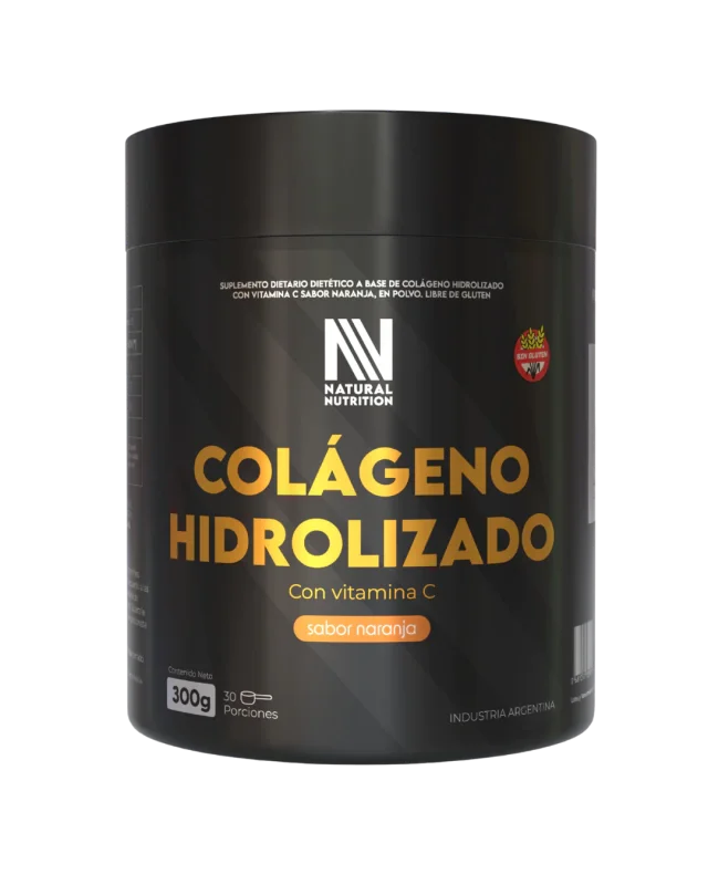 Colágeno Hidrolizado + Vit C 300gr - Naranja