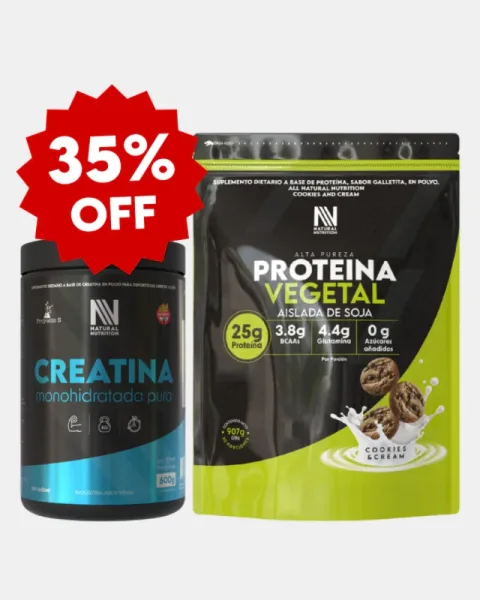 Proteína Vegetal + Creatina