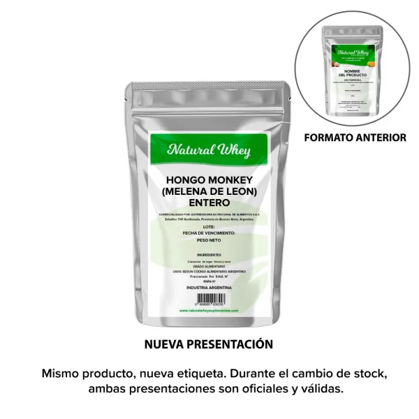 HONGO MONKEY (MELENA DE LEON) ENTERO