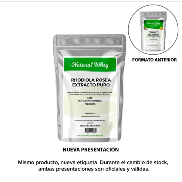 RHODIOLA ROSEA  EXTRACTO PURO