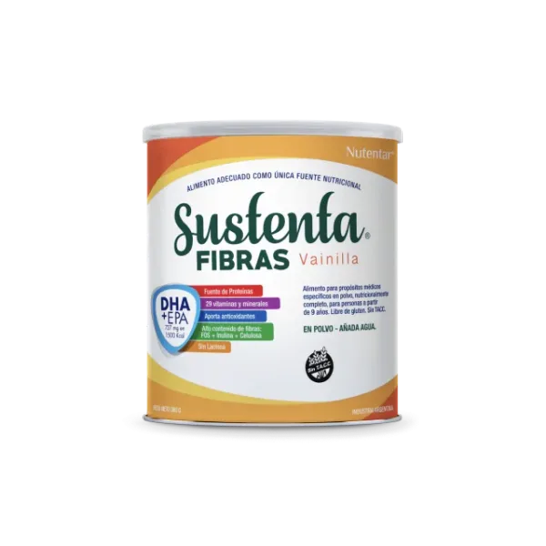 Sustenta Fibras Vainilla con Dha