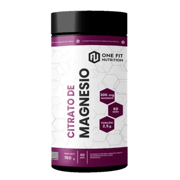 One Fit Nutrition Citrato de Magnesio 150 grs