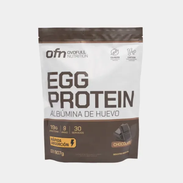 Egg Protein de Chocolate 907g (Albúmina saborizada)