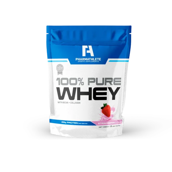100% PURE WHEY PROTEIN – STRAWBERRY