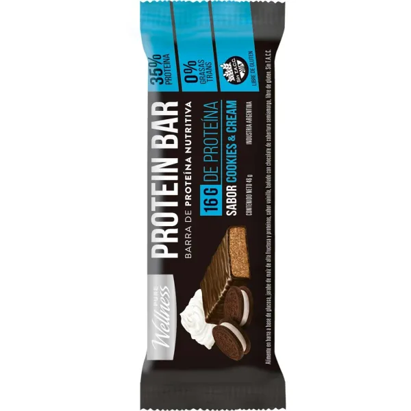 Barra Protéica Cookies & Cream x 46 g
