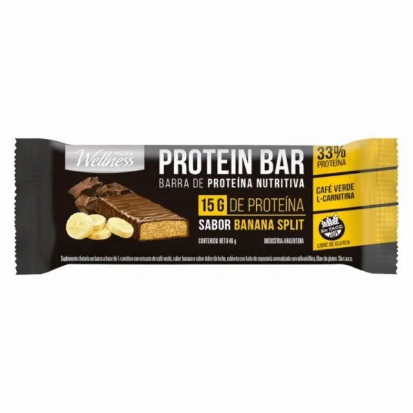Barra Protéica Sabor Banana Split x 46 g
