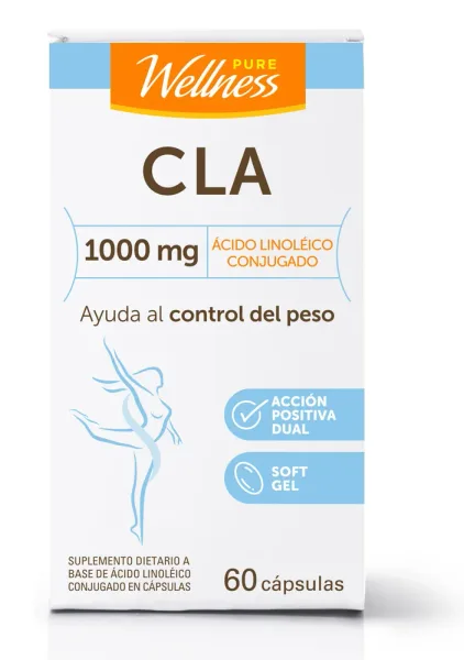 CLA x 1000 g x 60 Cápsulas Blandas