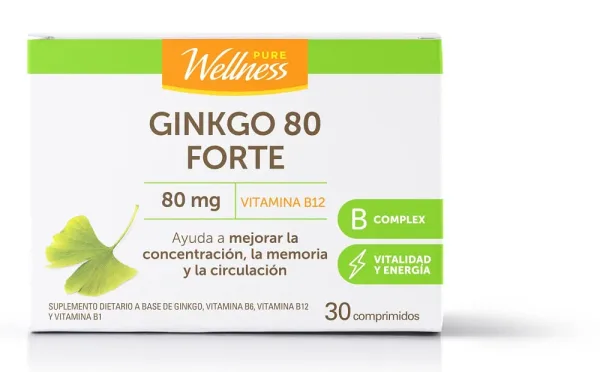 Ginkgo 80 Forte x 30 Comprimidos