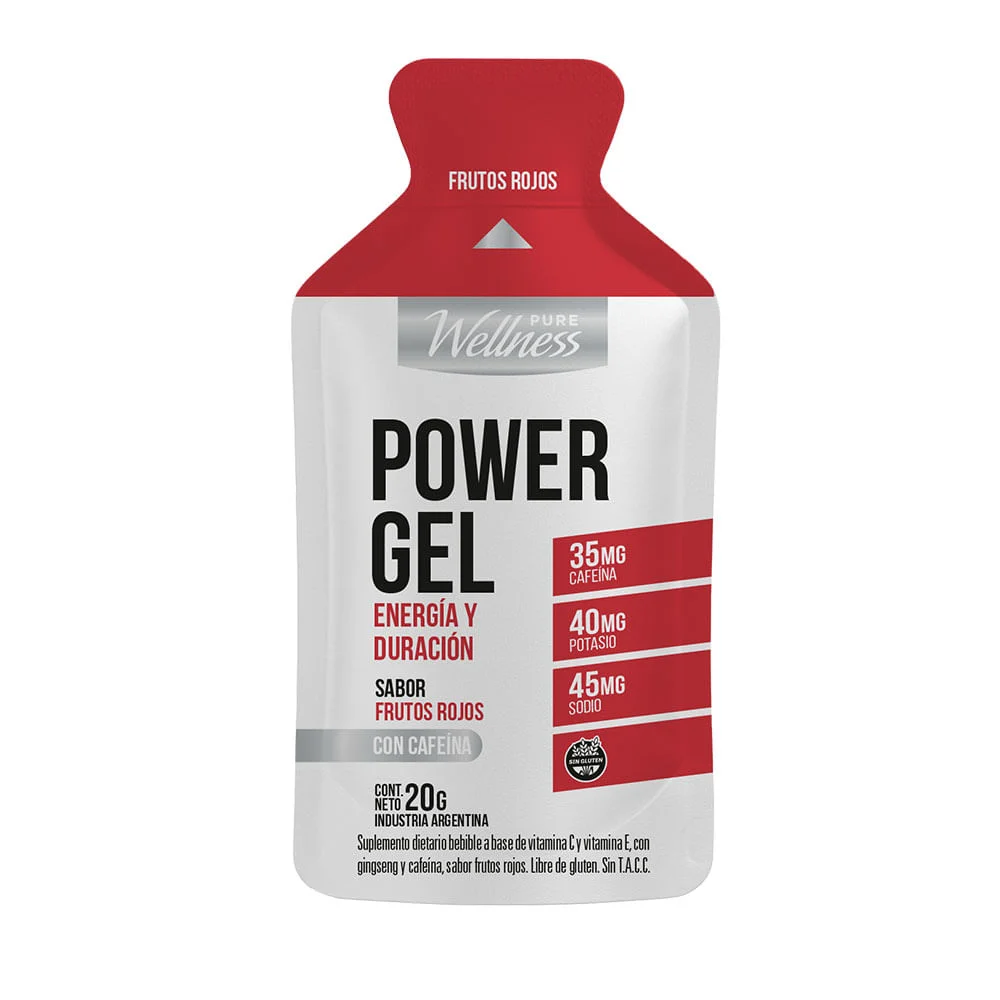 Power Gel Cafeína Frutos del Bosque