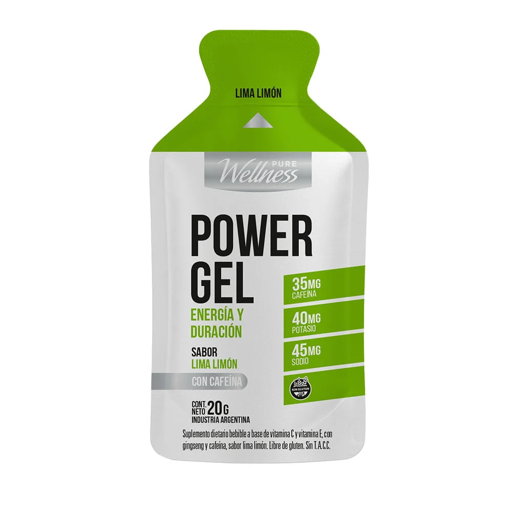 Power Gel Cafeína Lima Limón