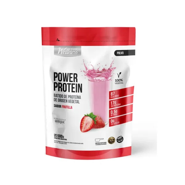 Power Protein Frutilla x 500 g