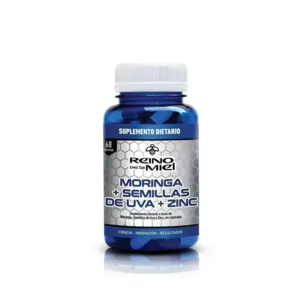 Moringa + Semilla Uva + Zinc