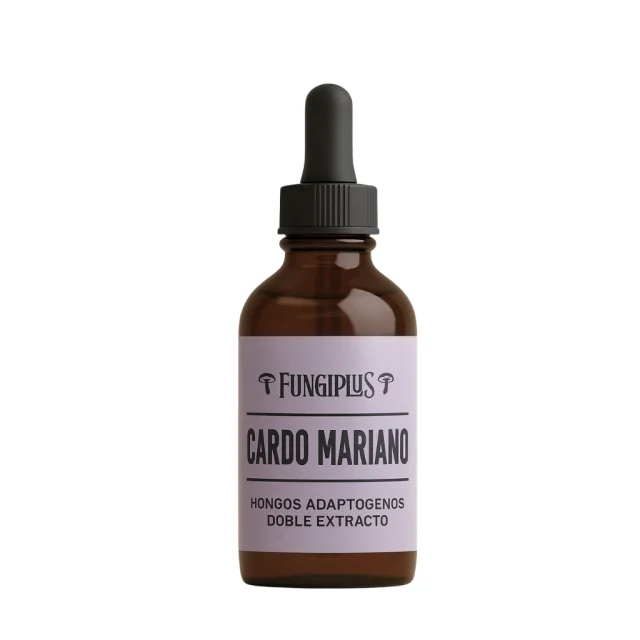 Hongo Adaptógeno Cardo Mariano Extracto 60cc | Detox Natural y Apoyo Hepático