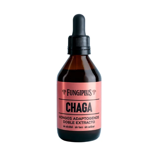 Hongo Adaptógeno Chaga 60cc Tintura Natural | Energía y Defensas