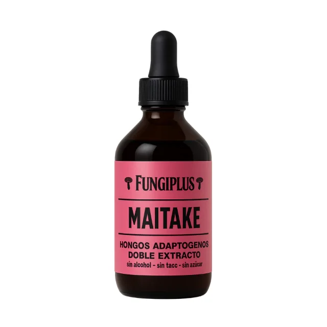 Hongo Adaptógeno Maitake Fungiplus 60 cc Doble Extracto Sin Alcohol