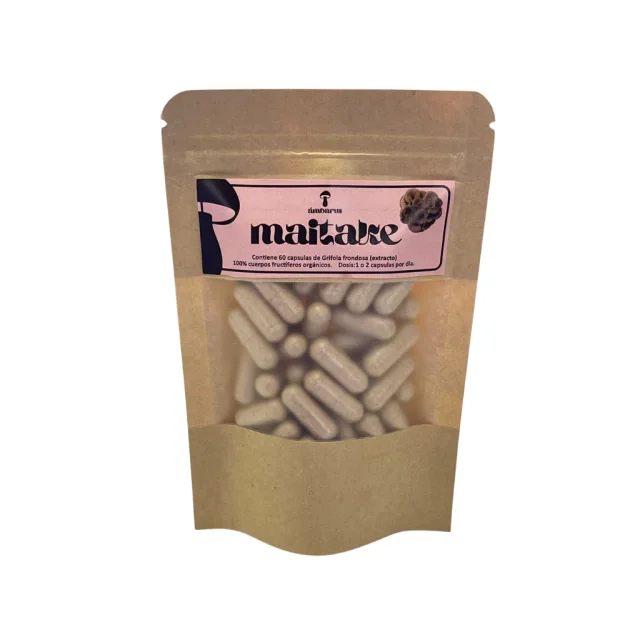 Hongos Adaptogenos Maitake 60 Cápsulas Ambarus – Defensas y Vitalidad Natural (CONSULTAR STOCK)