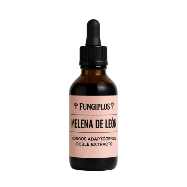 Melena de León 60ml en Gotero – Hongo Adaptógeno Fungiplus – Suplemento Natural