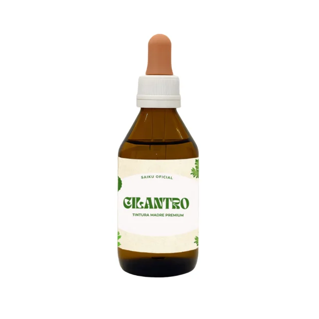 Tintura Madre de Cilantro Premium 60 Ml – 100% Puro | Detox y Bienestar Digestivo