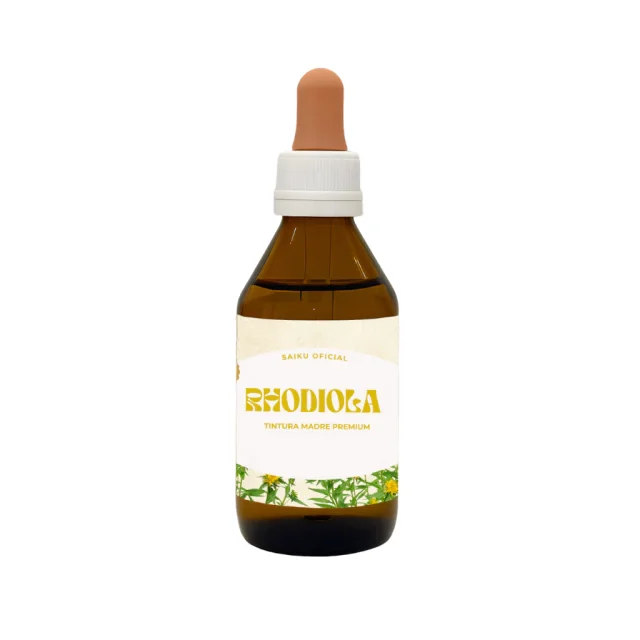 Tintura Madre de Rhodiola Premium 60 Ml– 100% Puro | Energía, Estrés y Rendimiento Mental