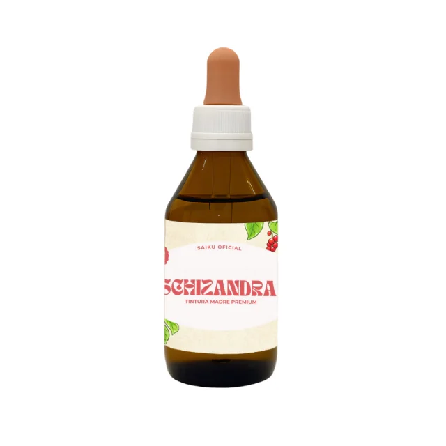 Tintura Madre de Schizandra Premium 60 ml – 100% Puro | Energía, Estrés y Antioxidantes