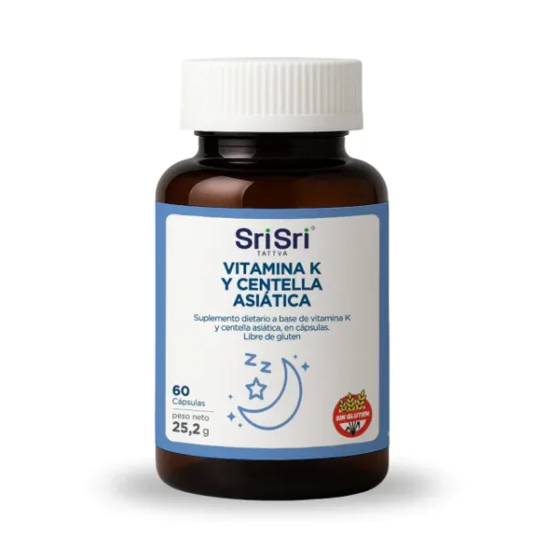 Suplemento Cuidado del Sueño 60 capsulas Sri Sri