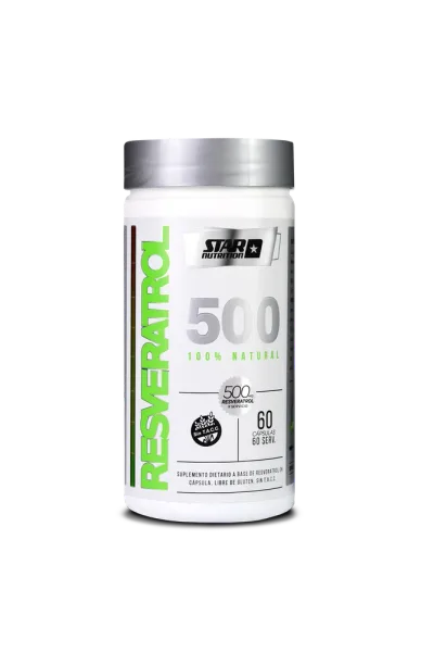 Resveratrol 500 - 60 Cápsulas