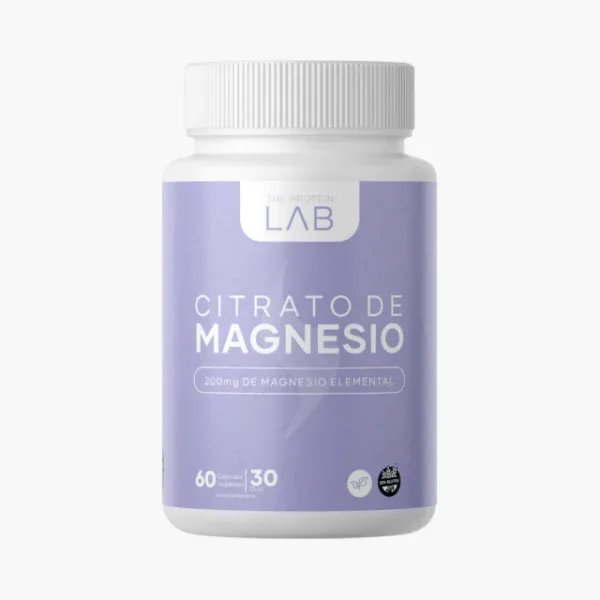 Citrato de Magnesio en Cápsulas Vegetales | 200mg Citrato Puro