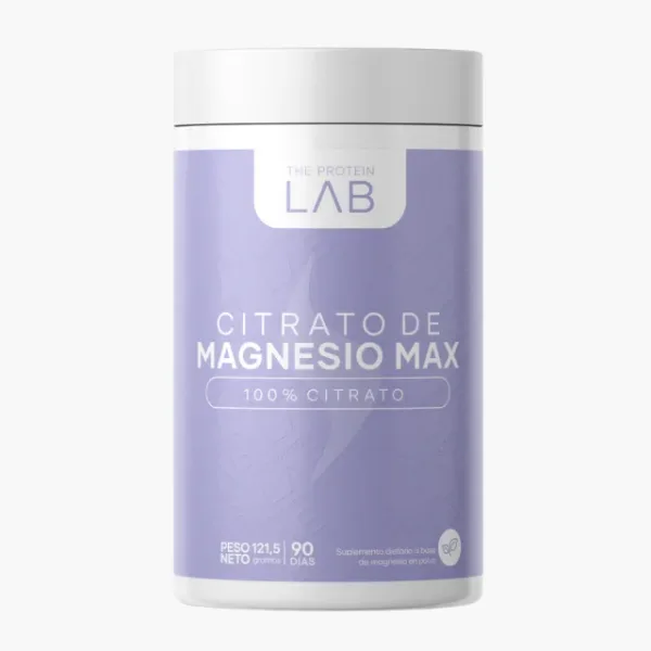 Citrato de Magnesio MAX En Polvo | 200mg Elementales Citrato de Magnesio Puro en Polvo