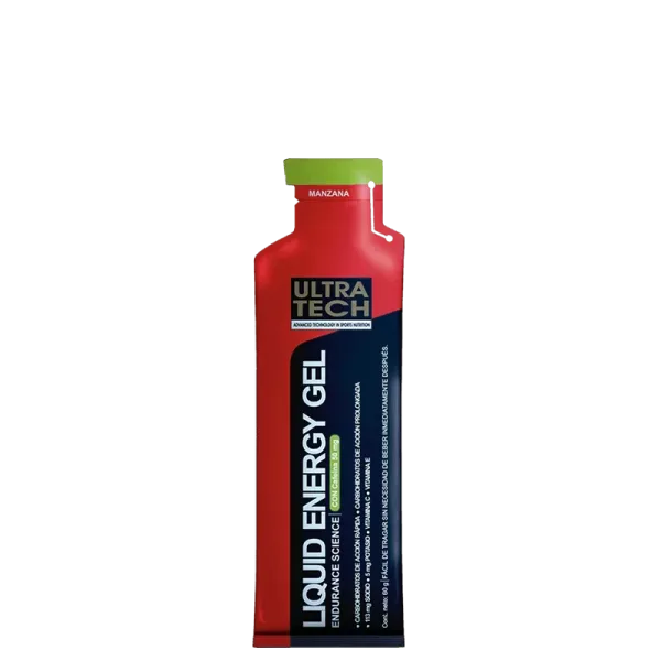 Liquid Energy Gel Ultra Tech – caja x 12 geles