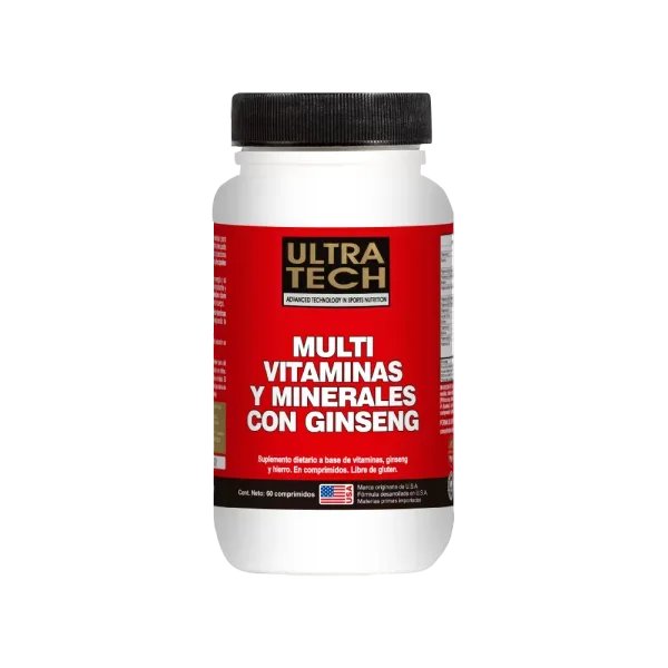 Multi Vitaminas y Minerales con Ginseng