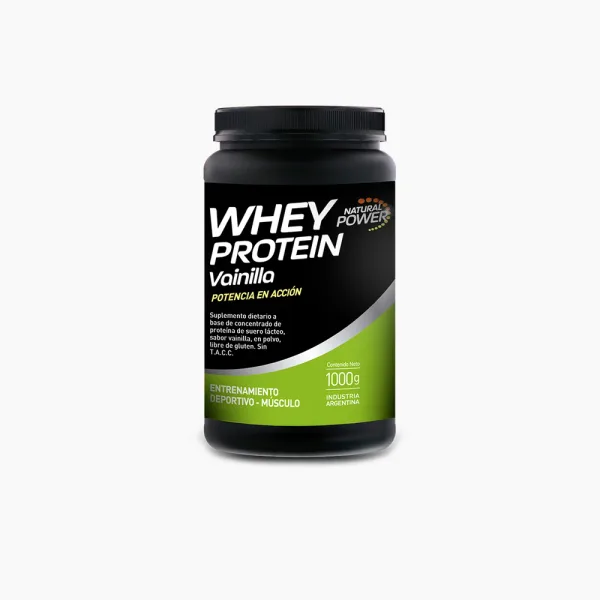Whey Protein En Polvo Sabor Vainilla