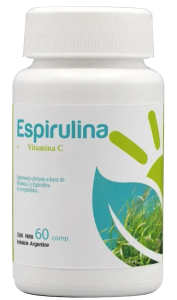 Espirulina + Vit. C x 60 compr.