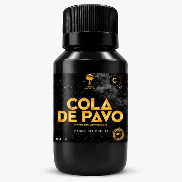 Cola de Pavo Gotas 60 ml Triple Extracto | Vital Fungus