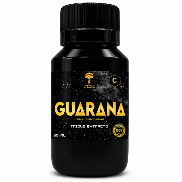 Guaraná Gotas 60 ml Triple Extracto | Vital Fungus