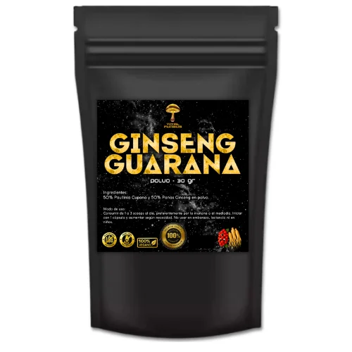 Guaraná y Ginseng en Polvo