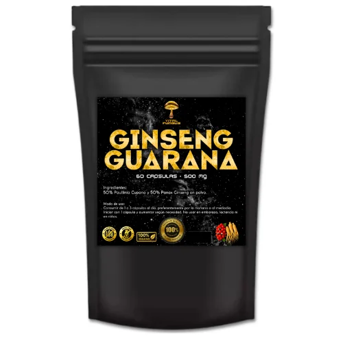 Guaraná y Ginseng Premium 60 cápsulas