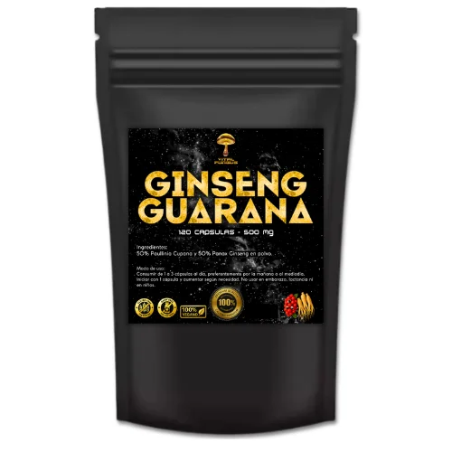 Guaraná y Ginseng 120 cápsulas