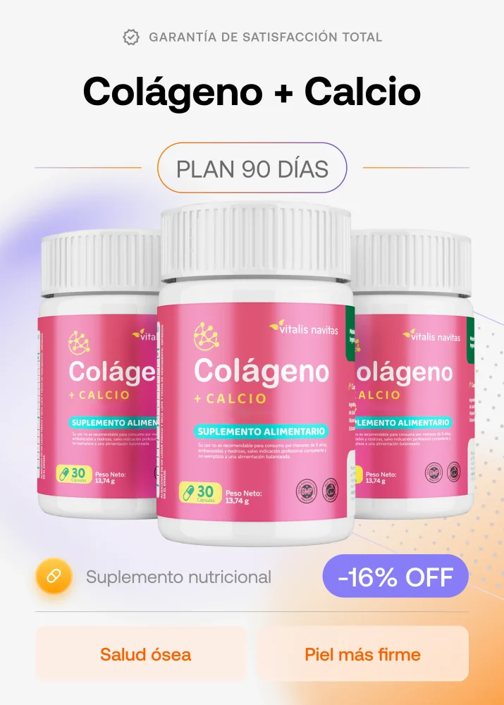Colágeno + Calcio en Cápsulas