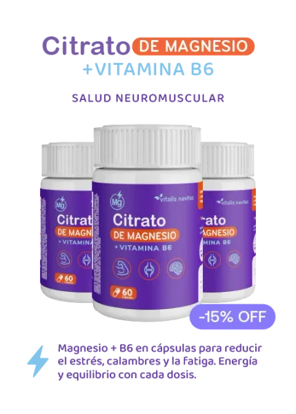 Magnesio Citrato + Vitamina B6