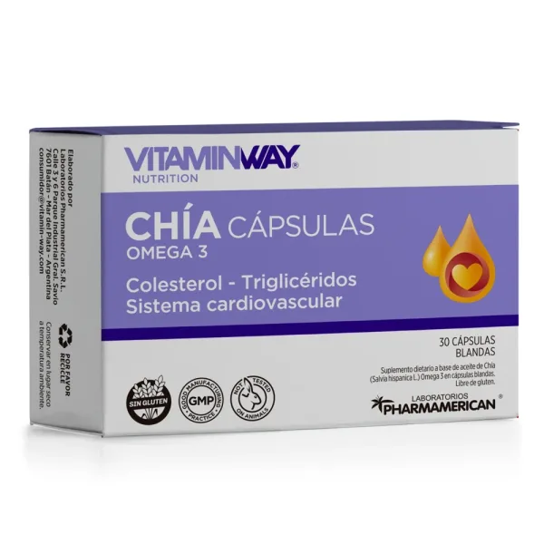 Chía Cápsulas X30