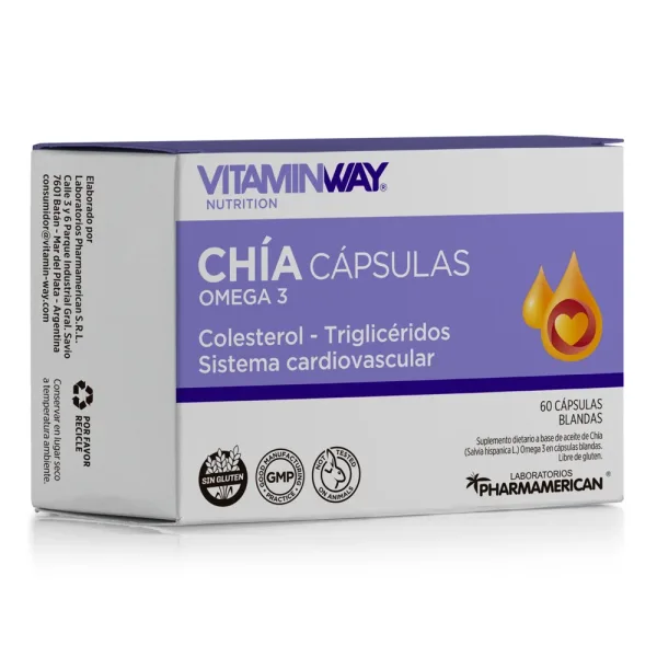 Chía Cápsulas X60